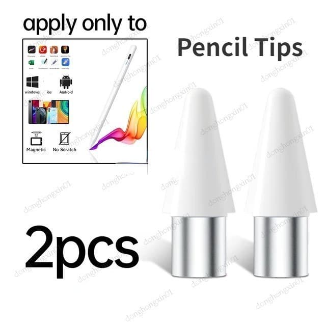 2PCS Caneta Stylus De Mesa Dicas Para Universal Reposição Ponta Da Precisa Sem Atraso