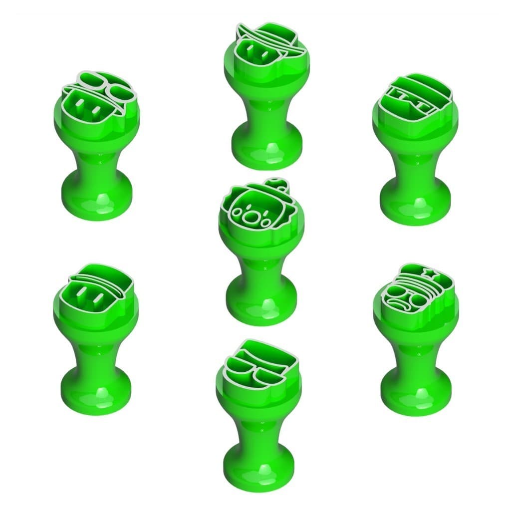 Carimbo KIT  Stumble Guys 7 Modelos