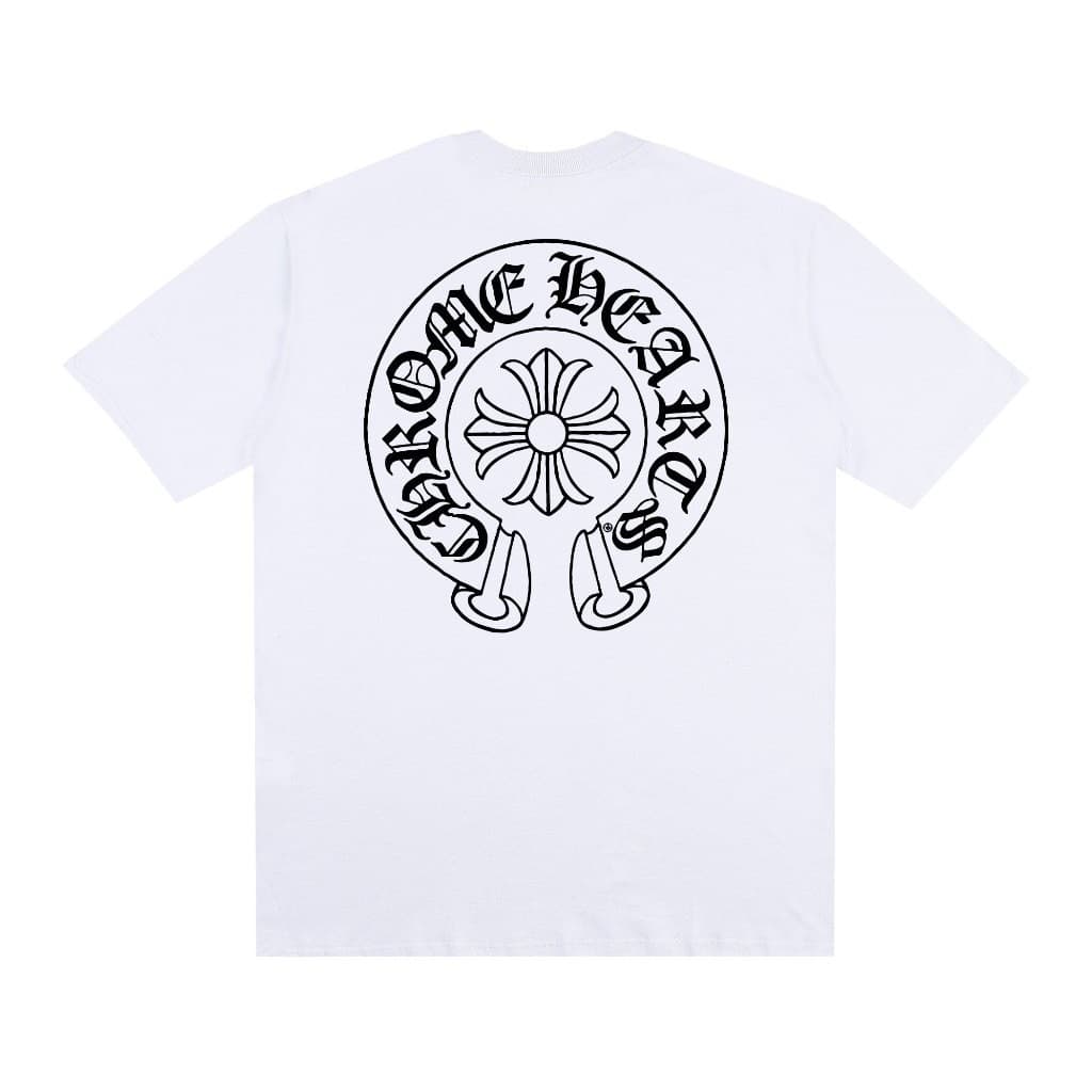 Camiseta Basic Top Estampada Chrome Clover Fio 30.1 Unissex 100% Algodão Cores Diversas Liquidação