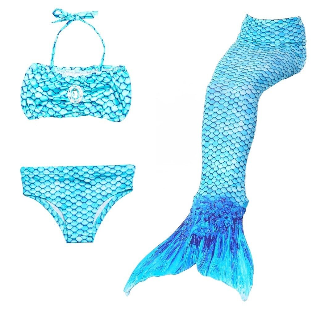 Fantasia sereia crianças maiô miúdos biquíni miúdos ginhas menina sereia cauda princesa vestido miúdos festa fantasia co