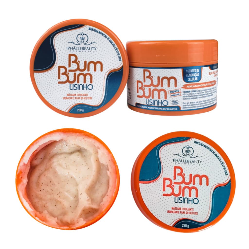 Esfoliante Máscara Bumbum Lisinho Phallebeauty PH0592