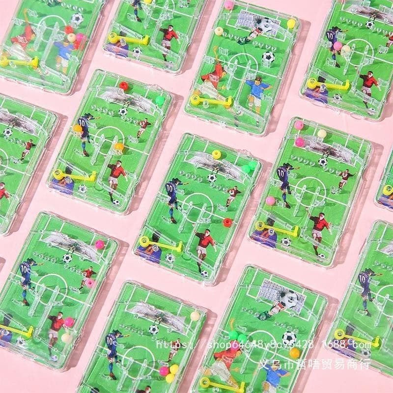 10PCS/5PCS Jogo de Pinball de Futebol Máquina de pinball divertida labirinto de pinball Jogos infantis de festa