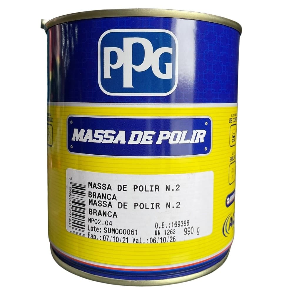 MASSA DE POLIR ACS N2 BRANCA 09 L - PPG