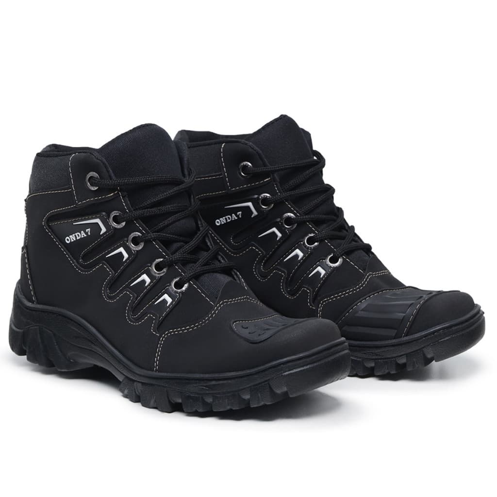 Bota Coturno Motoqueiro Masculina Estilo e Resistência em Cada Passo