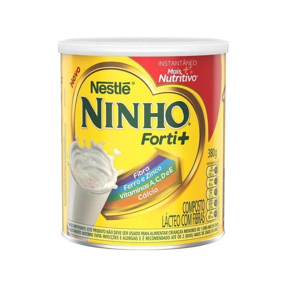 Composto Lácteo Ninho Forti+ Integral - 380g - Nestlé
