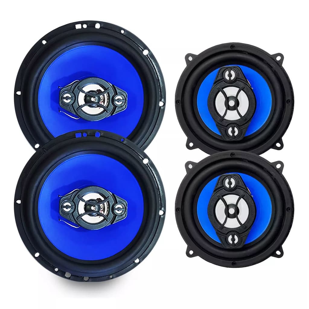 Alto Falante Orion Kit 4 Polegadas + 6 Pol 55w Rms Som Carro