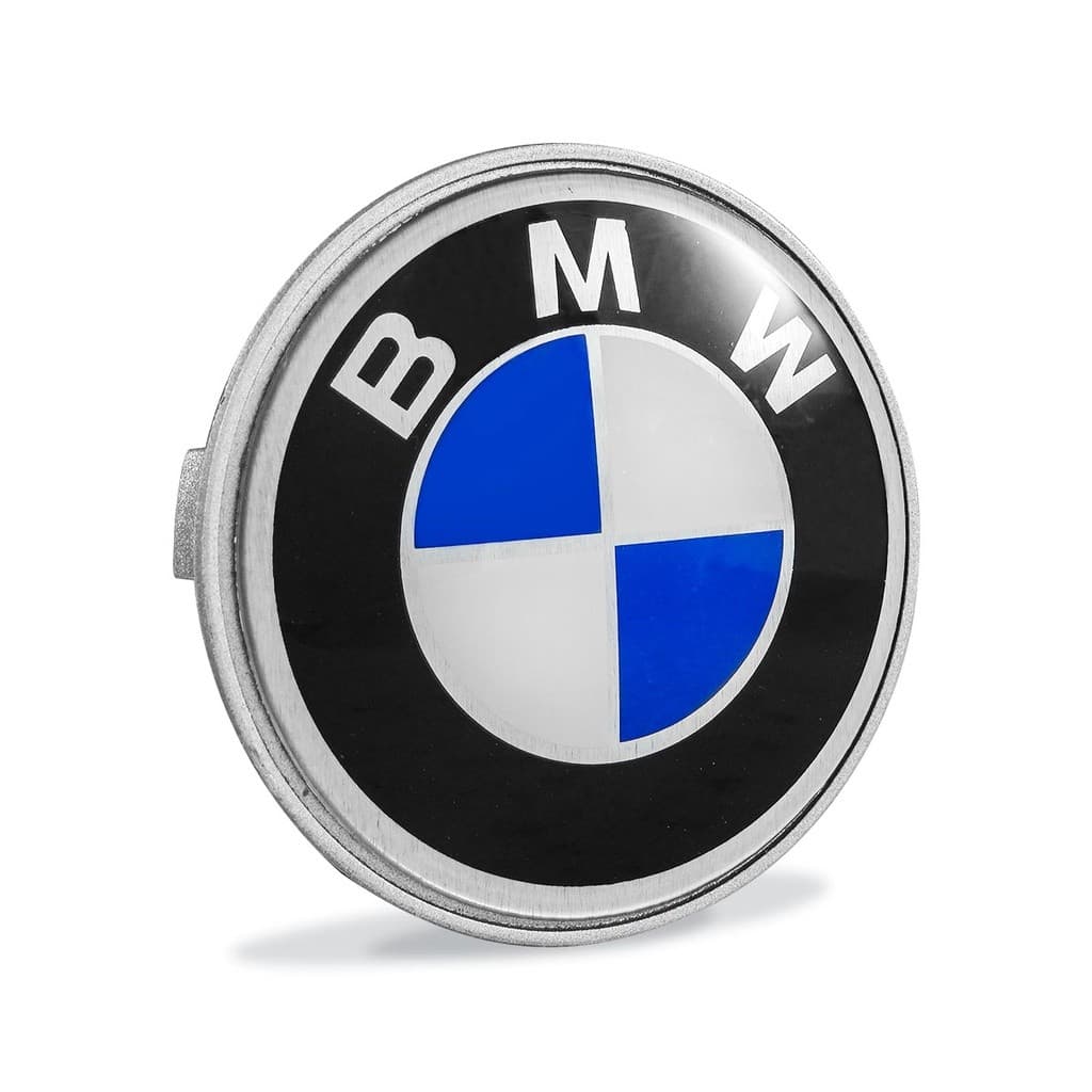 Calotinha Roda Liga Leve BMW Ate 2018 Azul 69mm