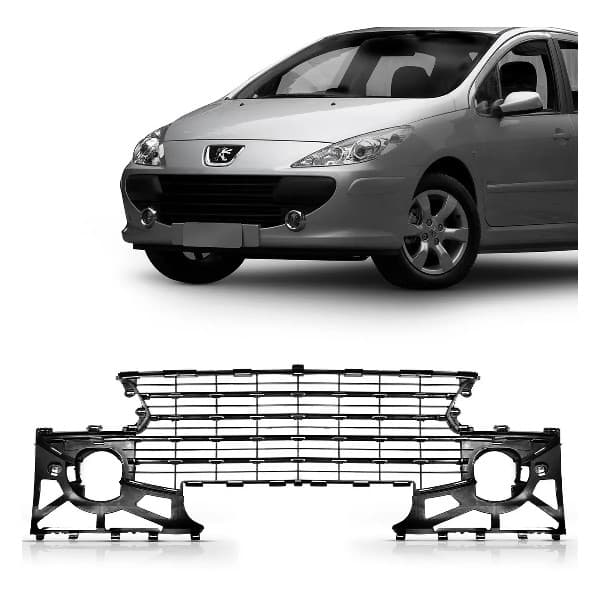 GRADE CENTRAL PARACHOQUE DIANTEIRO PEUGEOT 307 2007/2012