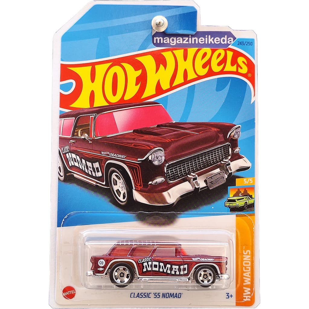 Carro Hot Wheels CLASSIC '55 NOMAD HKH73 Vermelho HW WAGONS