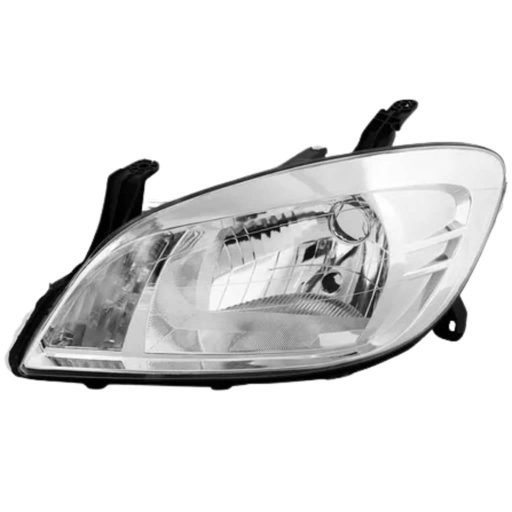 FAROL ESQUERDO PRISMA 2007 08 09 10 11 2012 MASCARA CROMADA