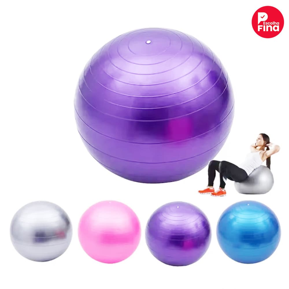 Yoga Pilates Ball for Gym 55cm 65cm Abdominal