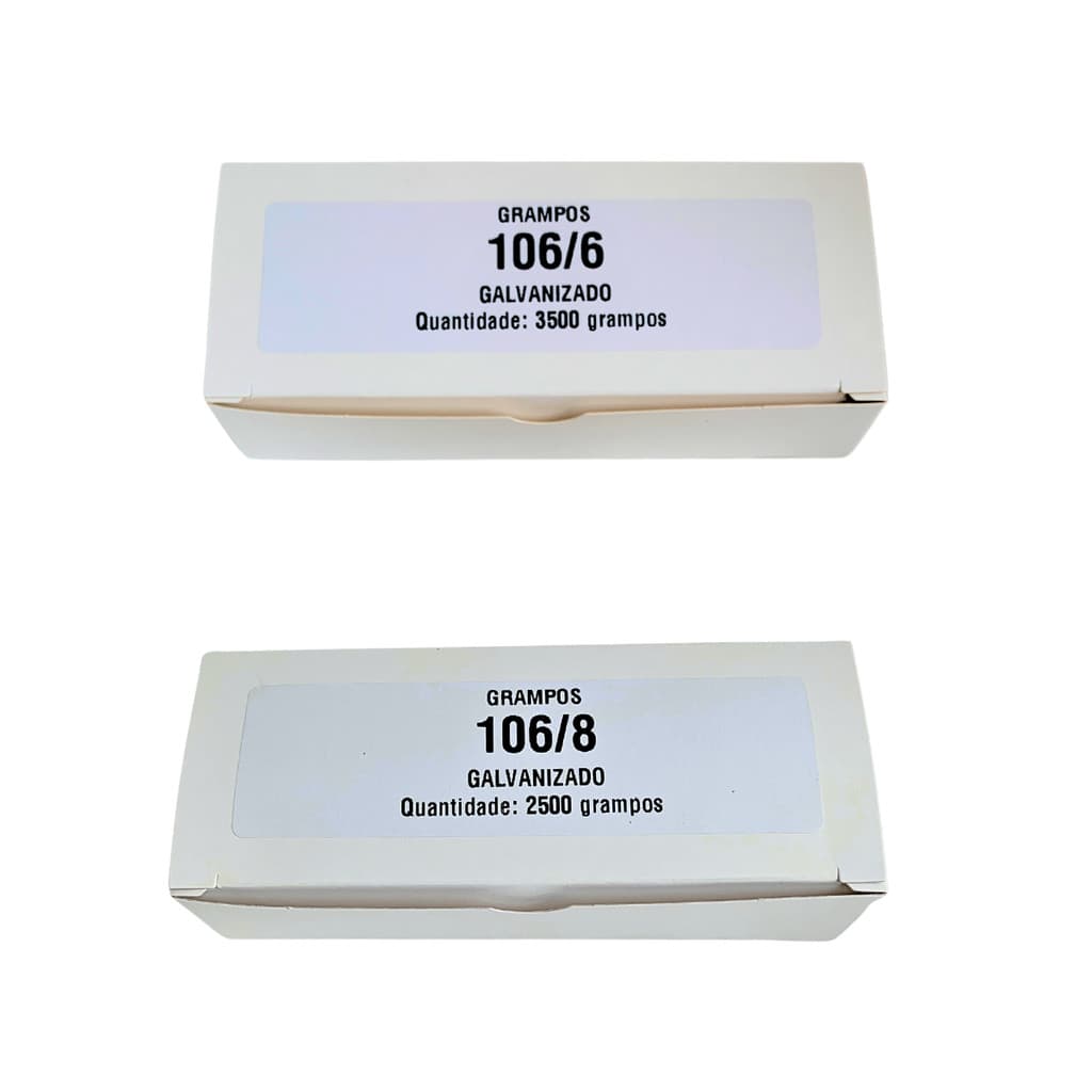 Grampo Para Tapeceiros Linha 106 Galvanizado
