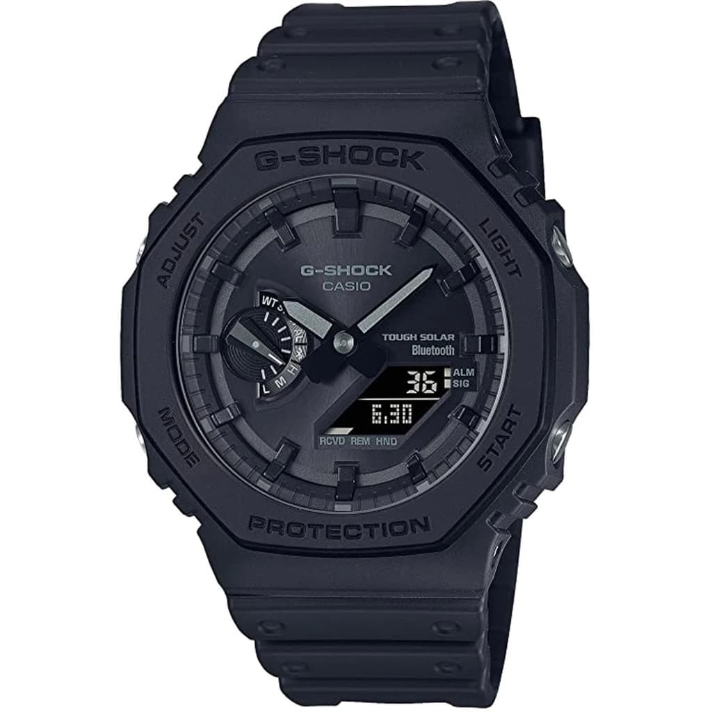Relógio Casio G-Shock GA-B2100-1A1DR Carbon Core Guard *Bluetooh e Tough Solar