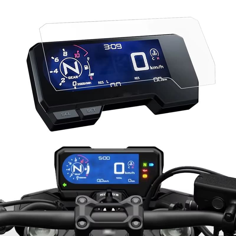 Película Painel Honda CB500F CB500X CB650R Nano Vidro Fosca Anti-Risco Moto Motocicleta Anti-Reflexo