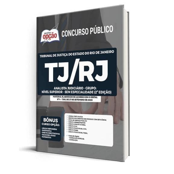 Apostila TJ-RJ - Analista Judiciário – Grupo: Nível Superior – Sem Especialidade (2ª Edição)