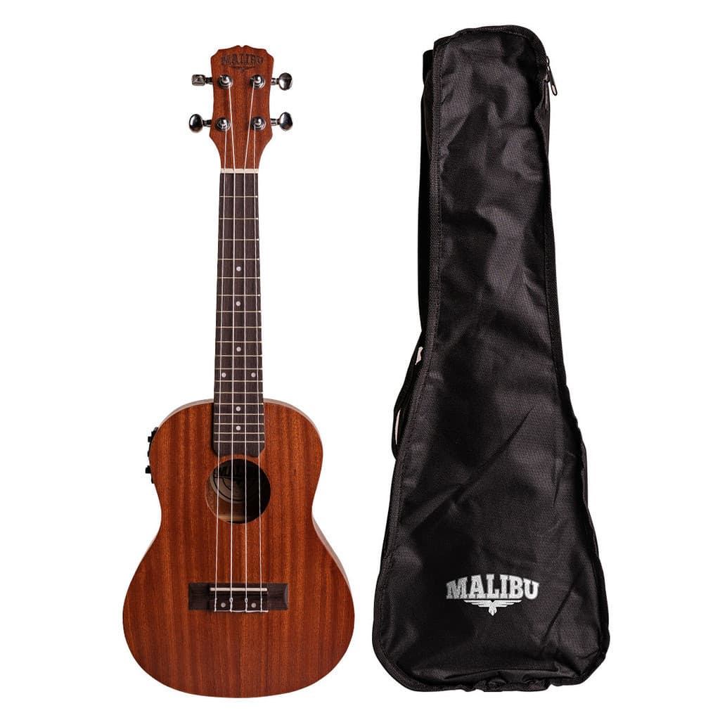 23SE Ukulelê Concert Eletroacústico em Sapele Malibu