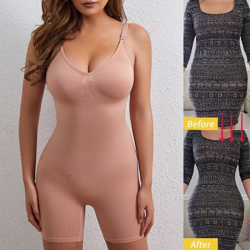 Cinta Modelador Alta Compressão Alças Ajustáveis e Removíveis