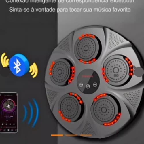 Máquina De Boxe Musical Bluetooth Durável Montado Na Parede Para Treinamento De Luta Envios em 24h