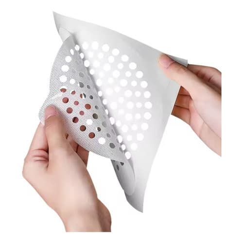 Protetor Ralo Adesivo Banheiro Pia Cozinha Descatavel Kit10u