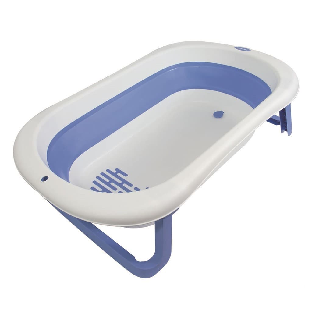Super Banheira de Bebê Dobrável Antiderrapante - KaBaby/Azul