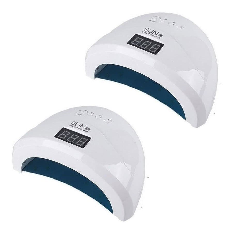 Kit Com 2 Cabines Sun 1s One Led/uv 48w Bivolt Unha 24w