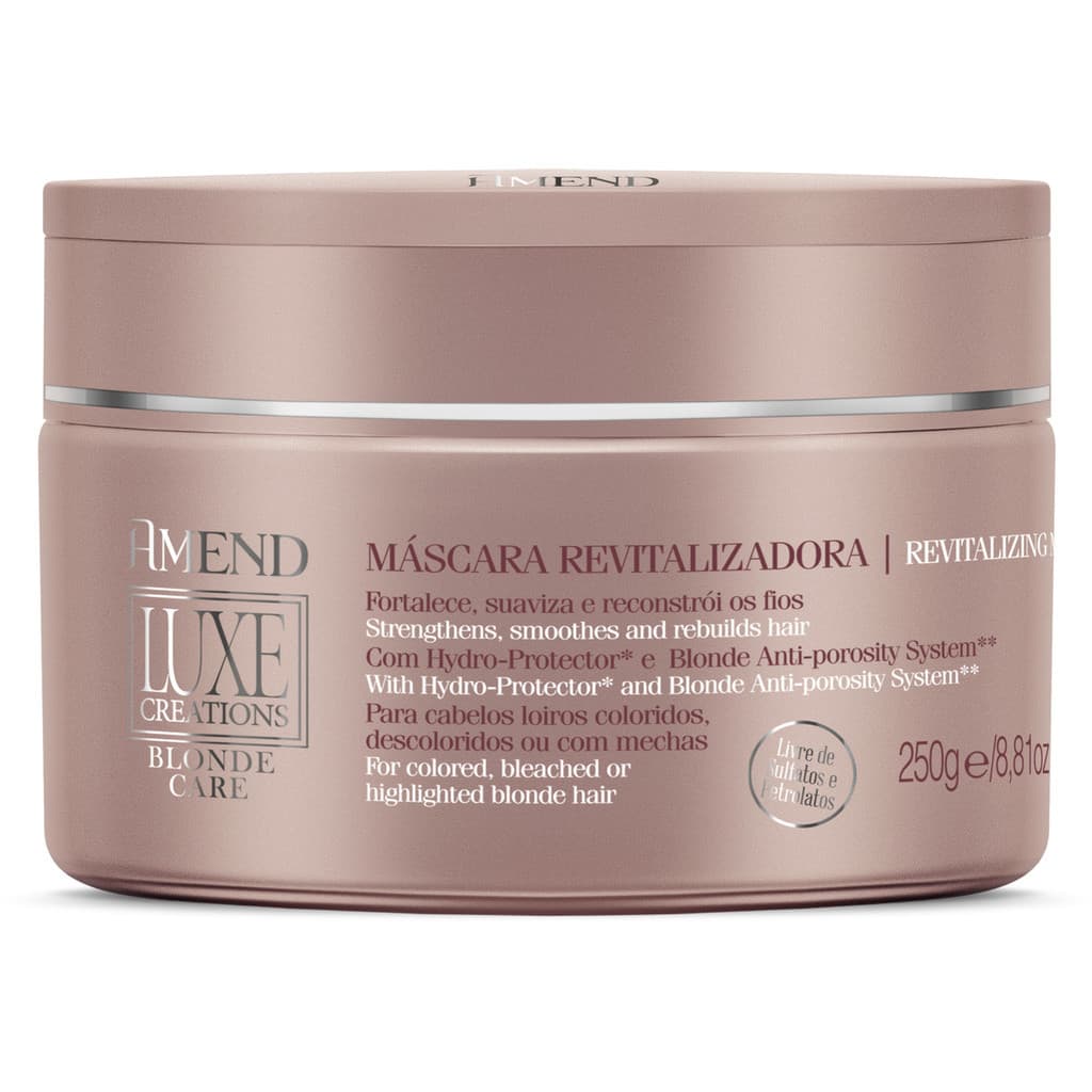 Máscara Luxe Creations Blonde Care Amend 250g