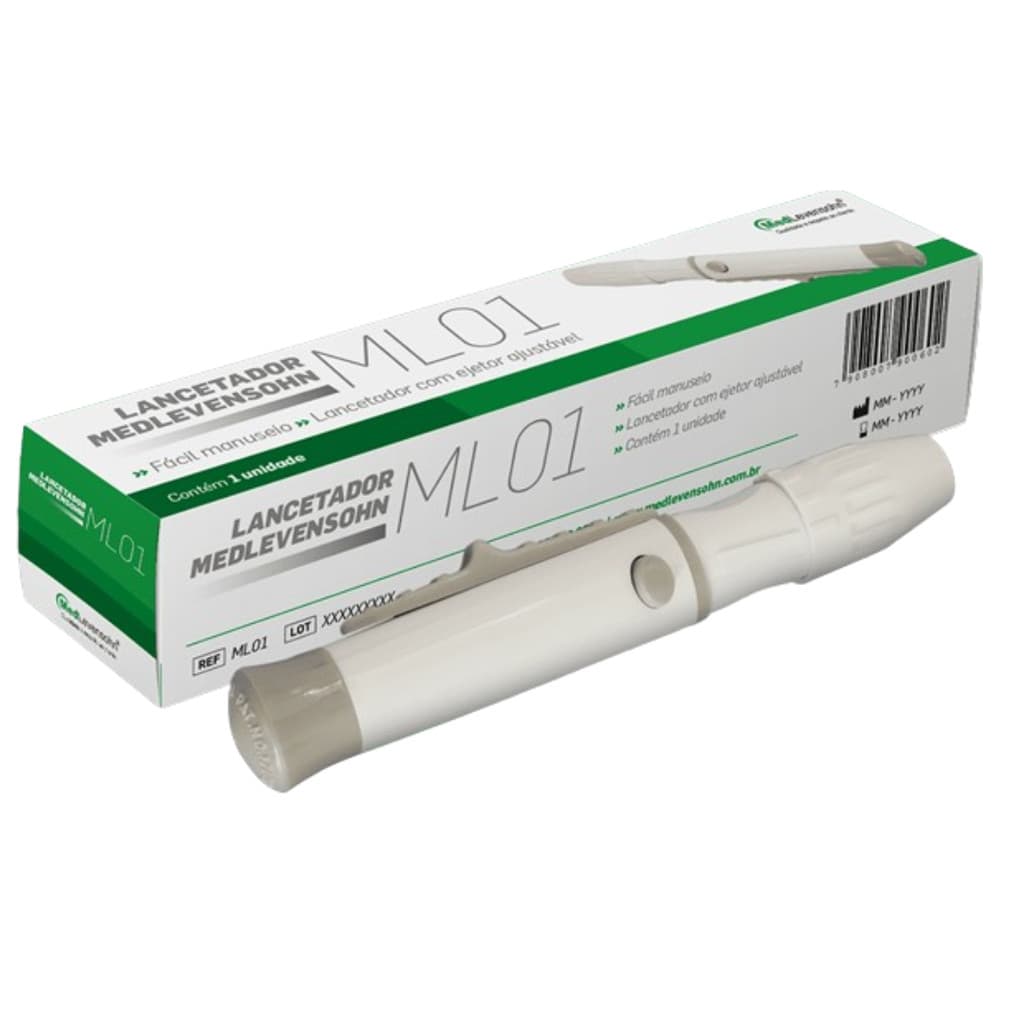 Caneta Lancetadora Fácil De Usar Menos Doloroso Medlevson