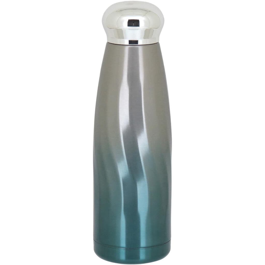 Garrafa Térmica Squeeze Fitness Trenton Parede Dupla Inox 380ml 22x6 Azul
