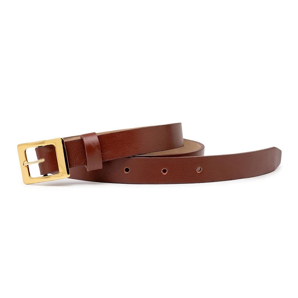Cinto Feminino Fino Em Couro Premium Casual e Elegante