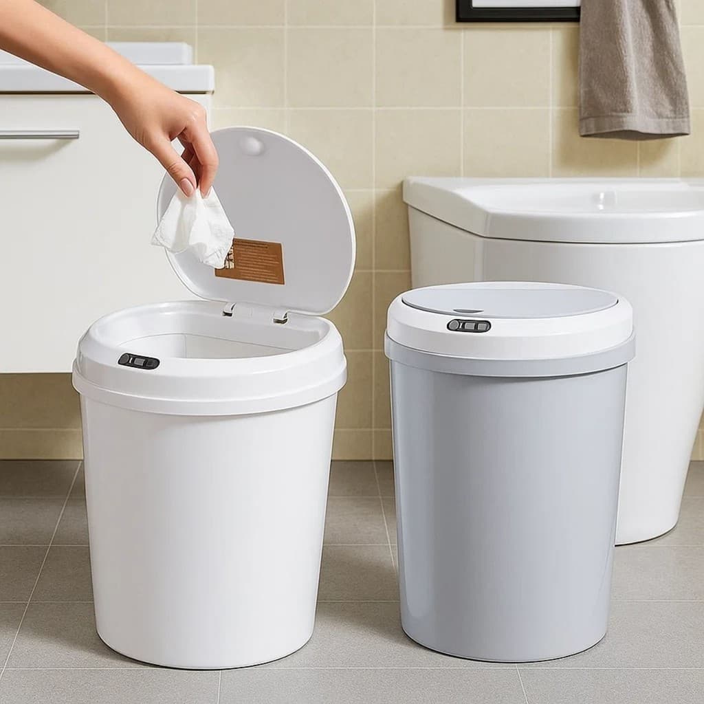 Lixeira Com Sensor Inteligente 12 Litros Automática