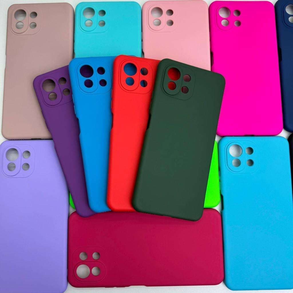 Capa Capinha de Celular - Mi 11 Lite - Xiaomi Silicone Aveludado Capinha Case