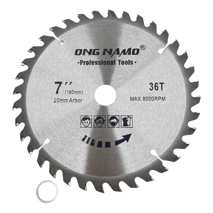Disco De Corte Para Madeira 180mm 20mm 36 Dentes