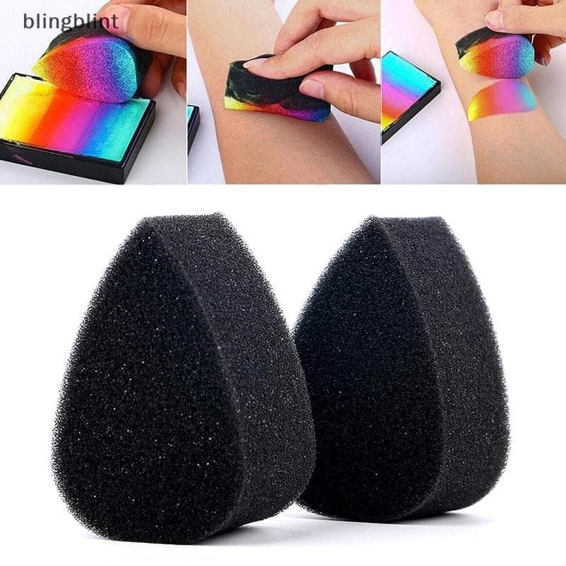 [blingblint] 10 Pcs Esponjas De Pintura Facial Pétala Esponja Espuma Artesanato Conjunto Desenho Corporal BR