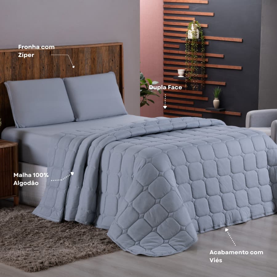 Cobre Leito Malha 100% Algodão Dupla Face Solteiro Casal Queen King com Porta Travesseiros Toque Macio Lavável Elegante