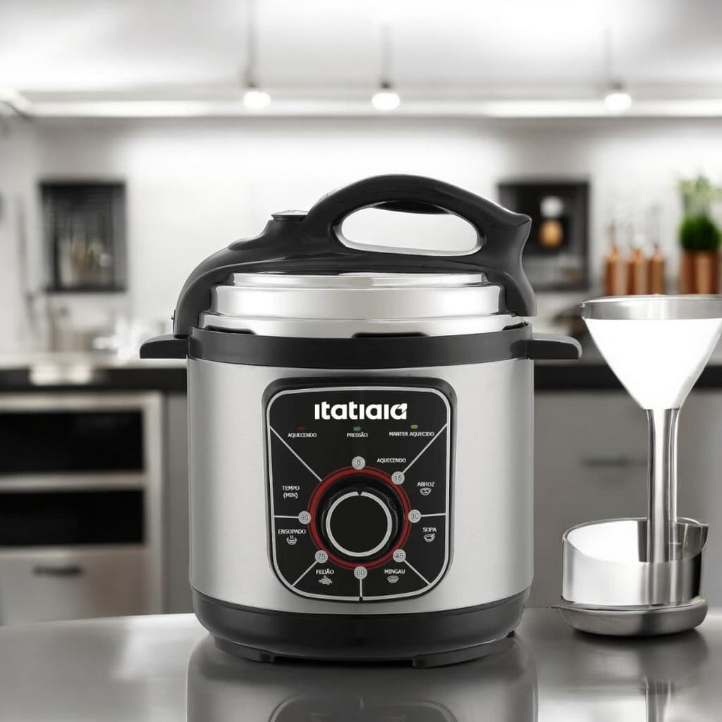 Panela de Pressão Elétrica Itatiaia Essencial 3L – Cozinhe com Segurança, Rapidez e Estilo