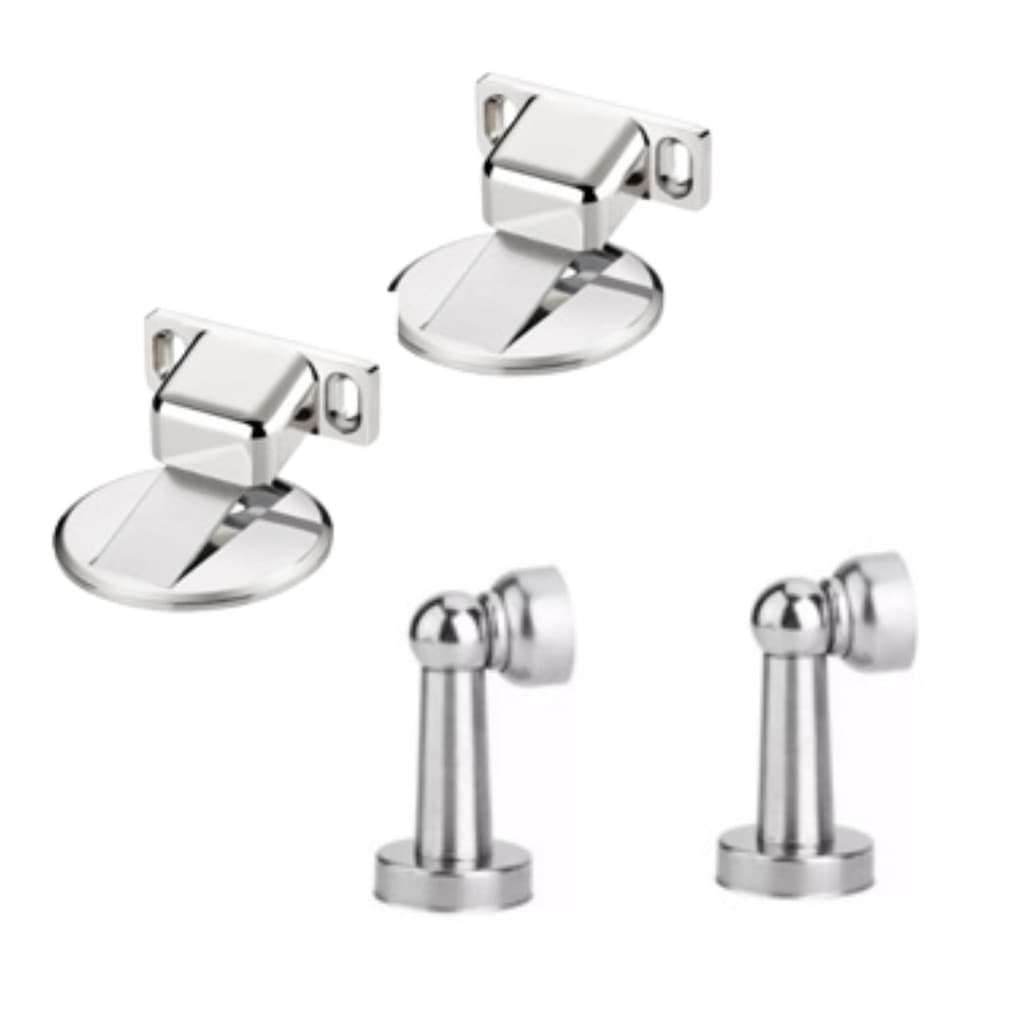 Kit 2 Prendedor Fixador Trava Porta Magnético Slim Fixação