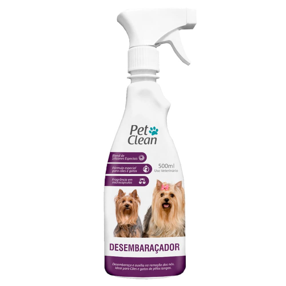 Desembaraçador de Pelo Pet Clean para Cães