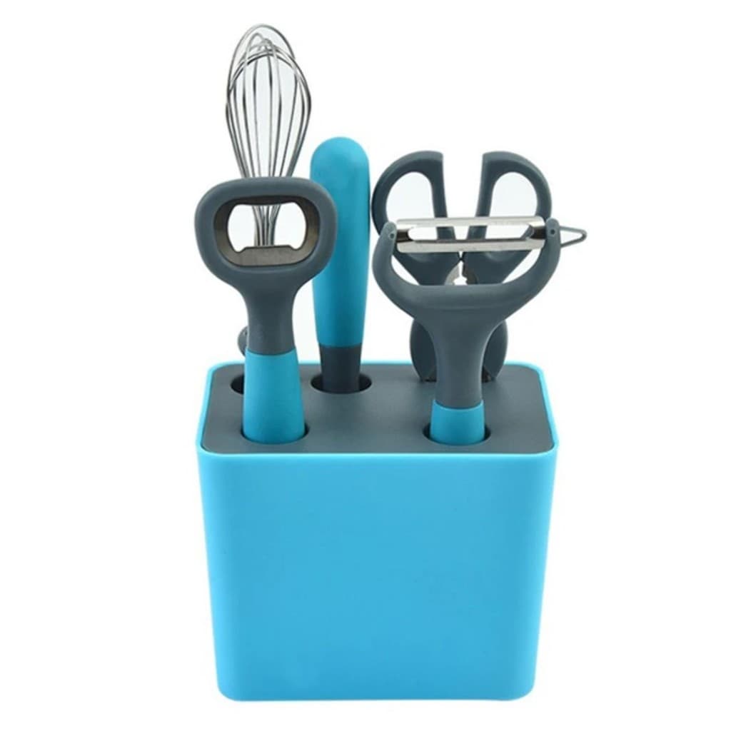 Conjunto de Utensílios de Cozinha Kit Completo 6 Peças para Preparos Perfeitos