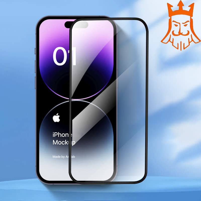 Kit 2 Películas de Vidro 3D para iPhone 11 12 13 14 15 16 Pro Max 9H Premium