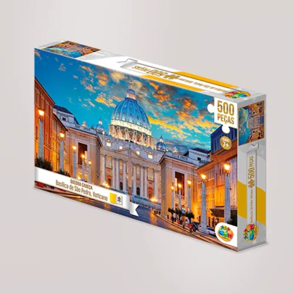 Quebra Cabeça 500 peças Vaticano Basílica de São Pedro