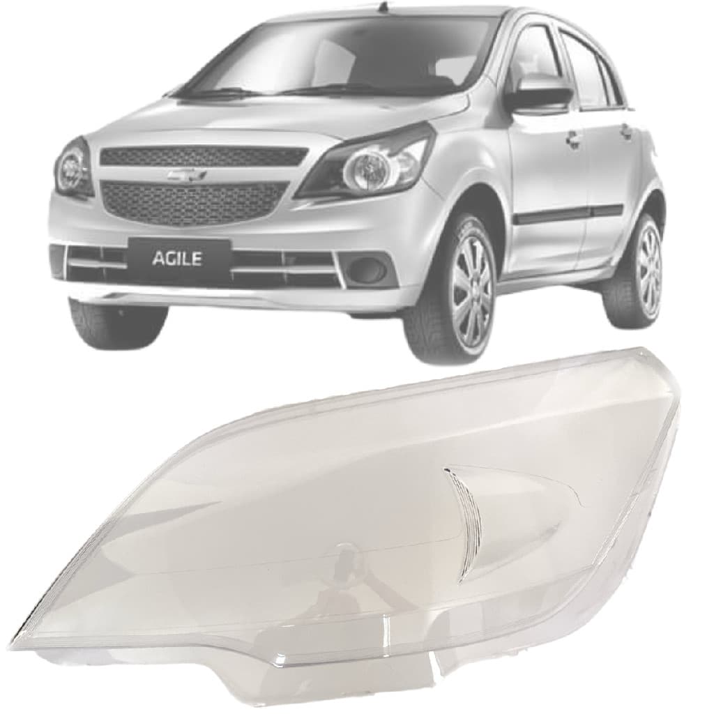LENTE FAROL AGILE  MONTANA 2009 2010 2011 2012 2013 LADO ESQUERDO