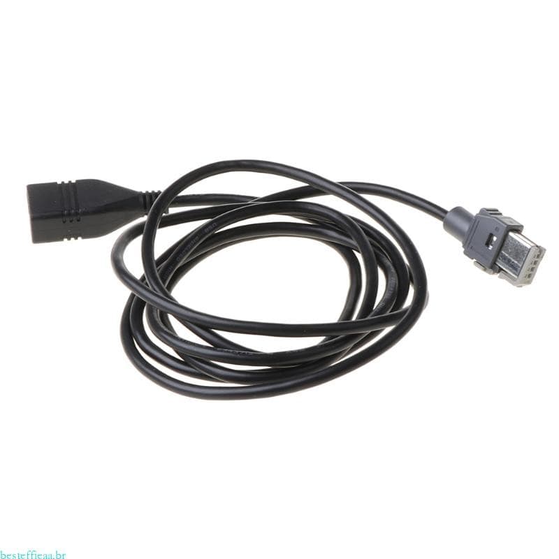besteffie Carro USB MP3 Mídia Fio Para Adaptador Conector Cabos Automáticos Soquetes