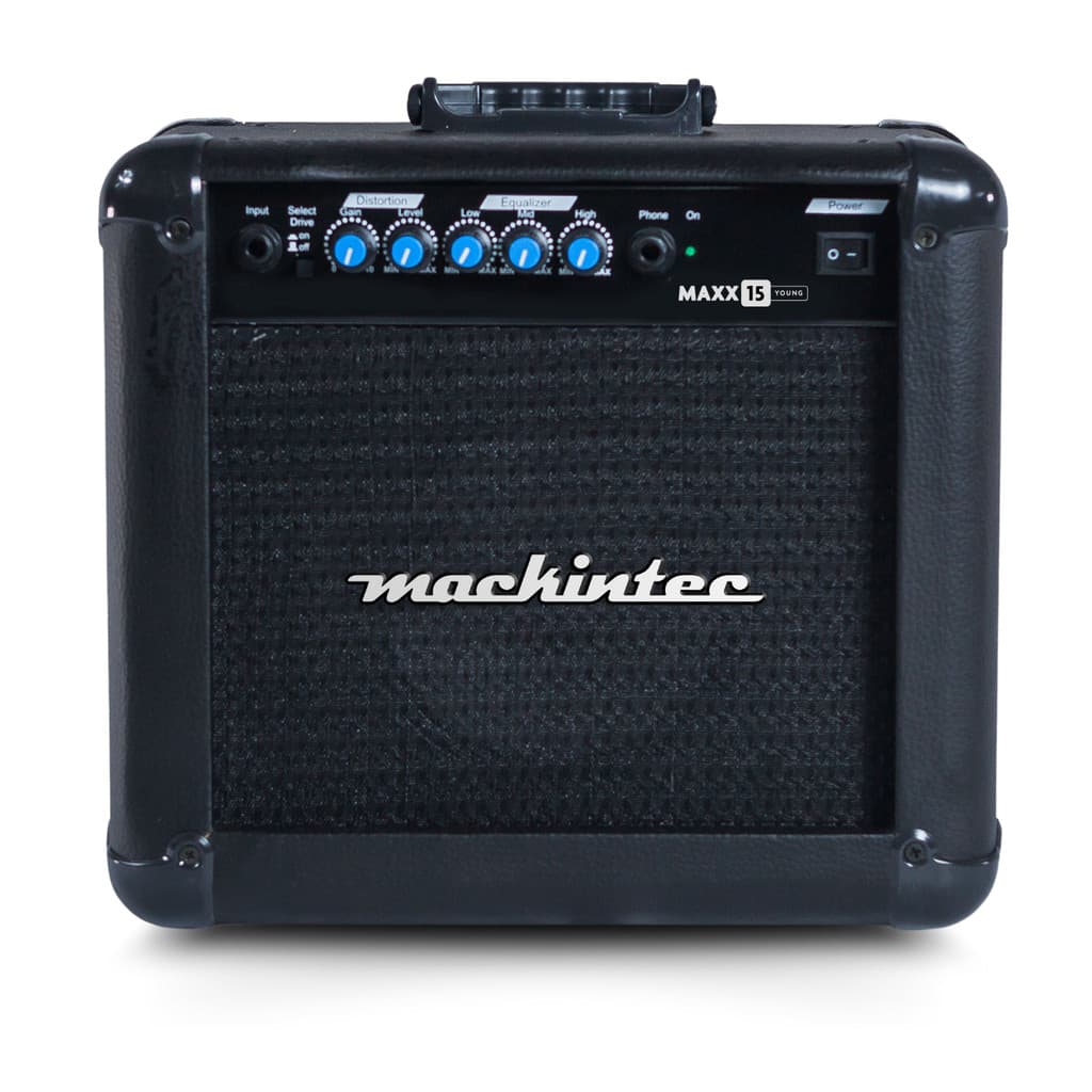 Amplificador Para Guitarra Mackintec Maxx 15 Preto 6"