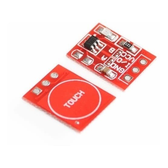 Chave Toque Sensor Touch Capacitivo Ttp223 Ttp223b Arduino