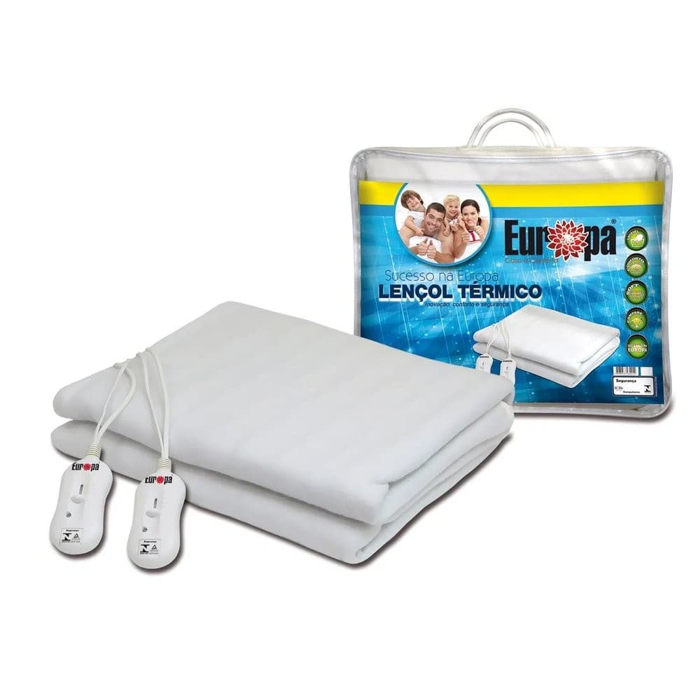 Lençol Termico Casal  3 Temperaturas Europa 220 V - Casa dos Fogões