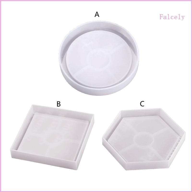 Placemat Moldes Coaster Bandeja Silicone Fundição Resina Epóxi