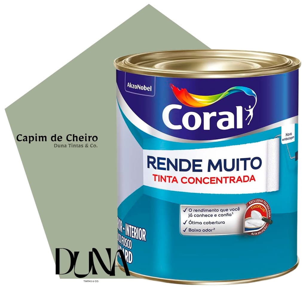 Tinta Coral Rende Muito Capim de Cheiro 800ml