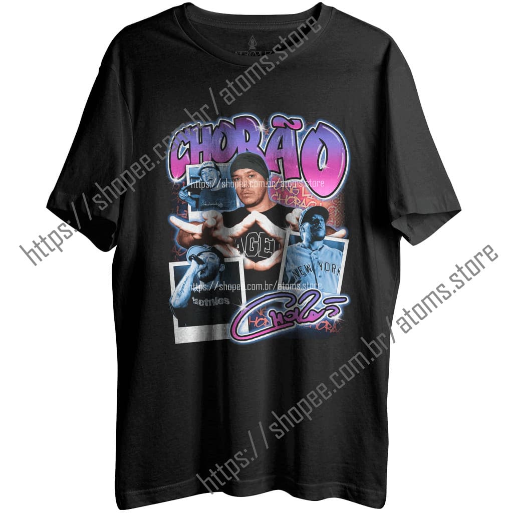 Camiseta 100% Algodão Unissex Cantor Chorão Charlie Brown Jr Vintage Streetwear Envio Imediato
