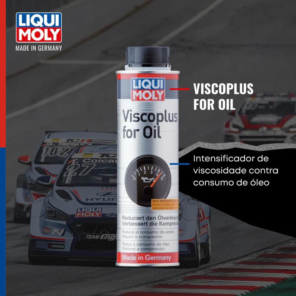Liqui Moly Viscoplus Oil Reduz E Estabiliza Consumo De Óleo 2502