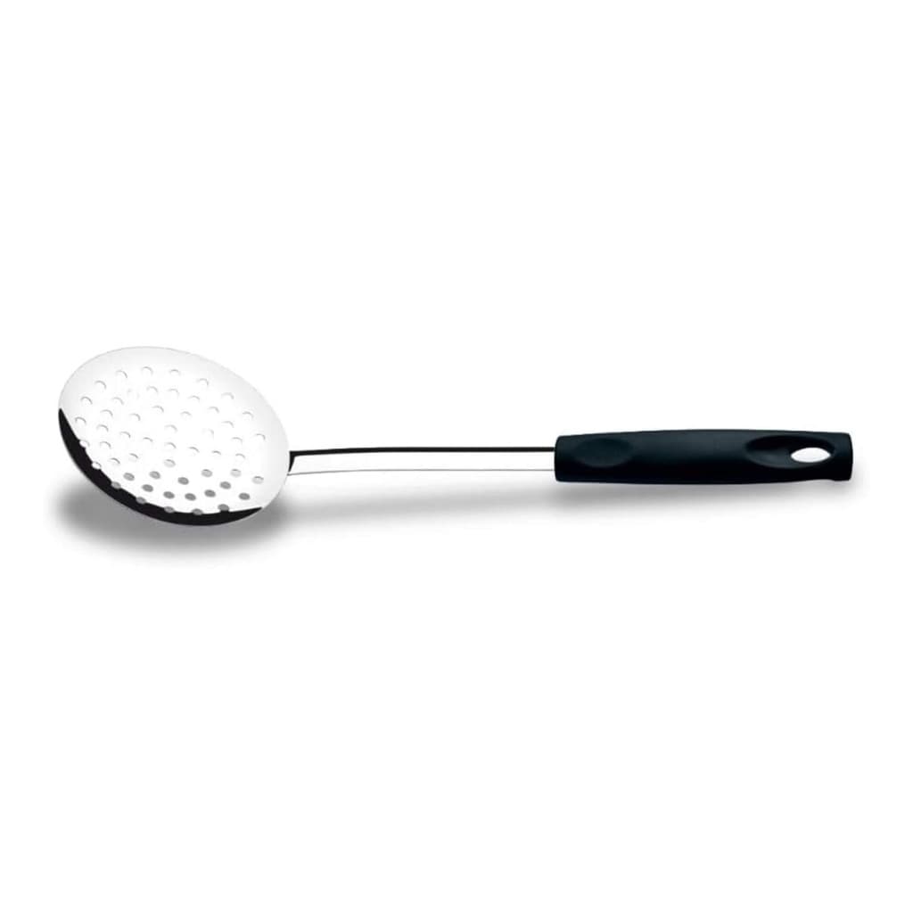 Escumadeira 31,5cm Linha Asti cabo preto Brinox - 2221/304